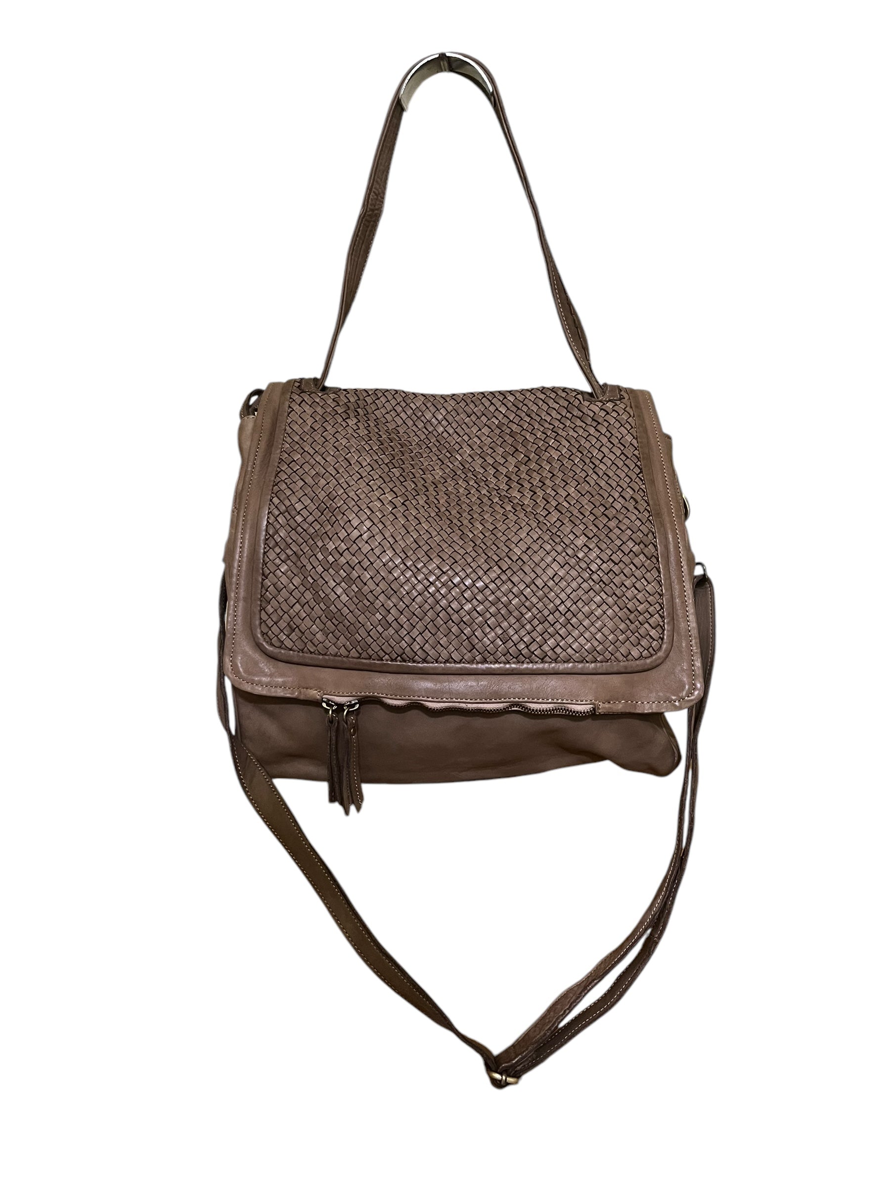 Diana Intrecciata Pelle Tamponata/Lavata – Serrapiana Bags